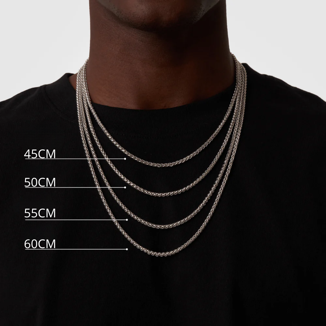 Trigo 3mm | Plateado