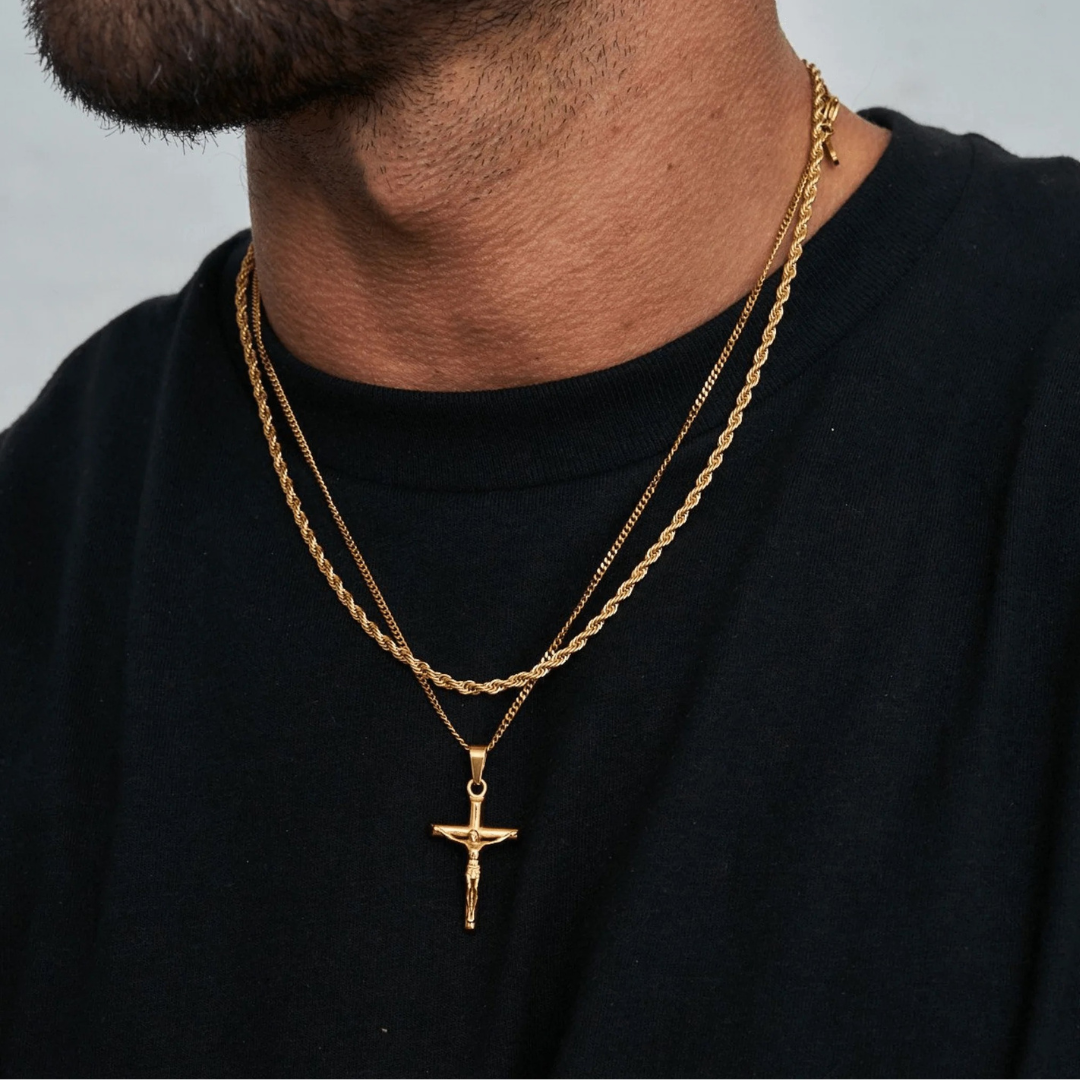 Set de cruz | Dorado