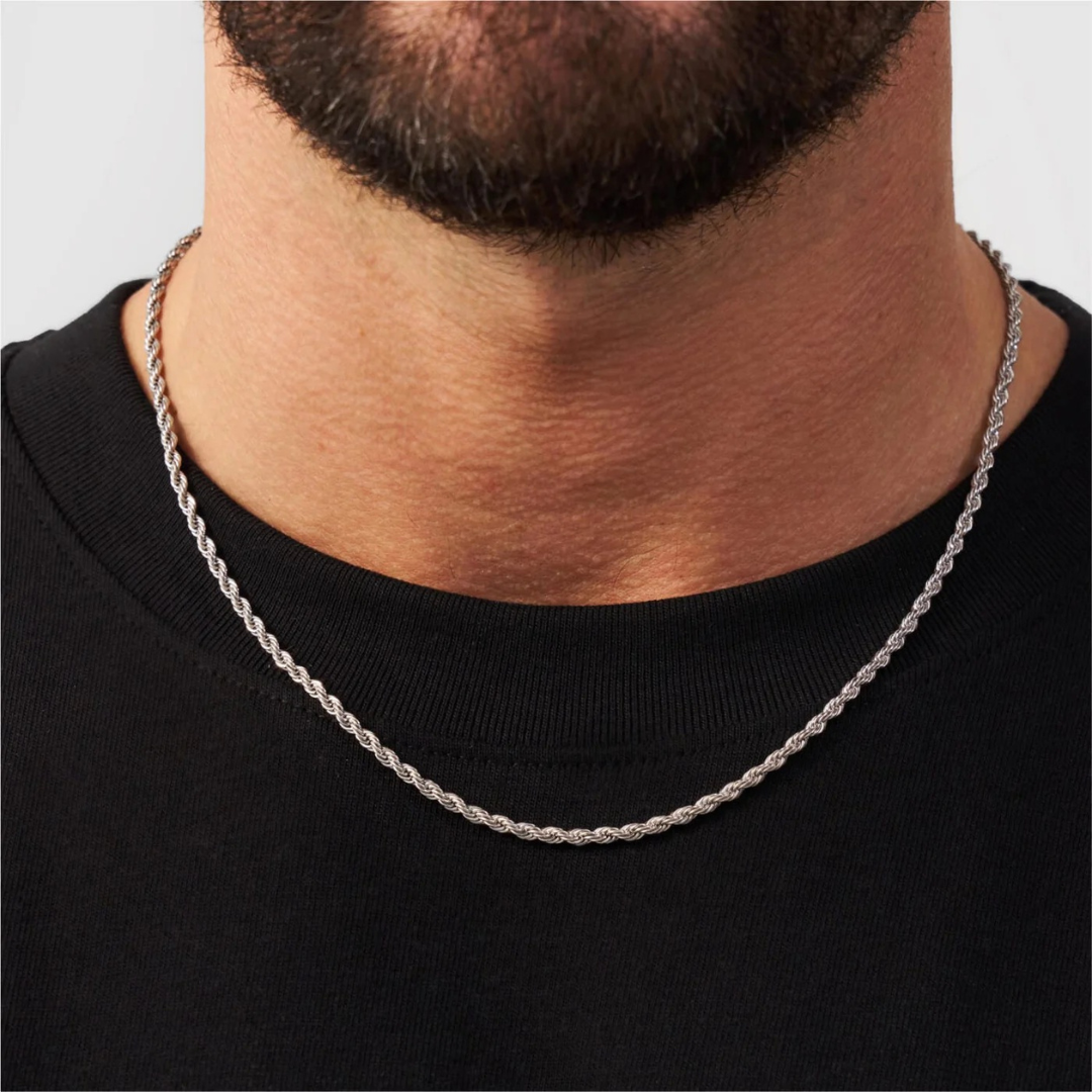Rope 3mm | Plateado