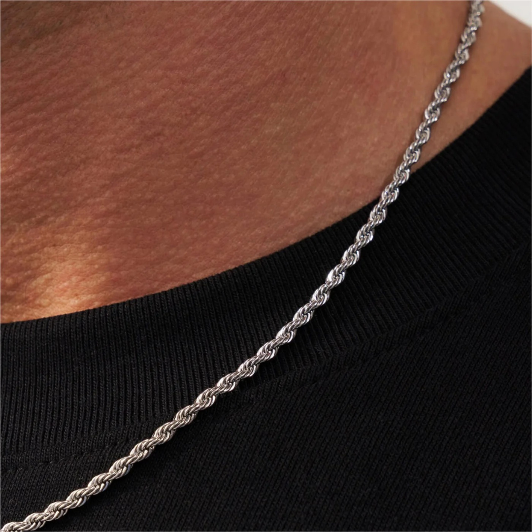 Rope 3mm | Plateado