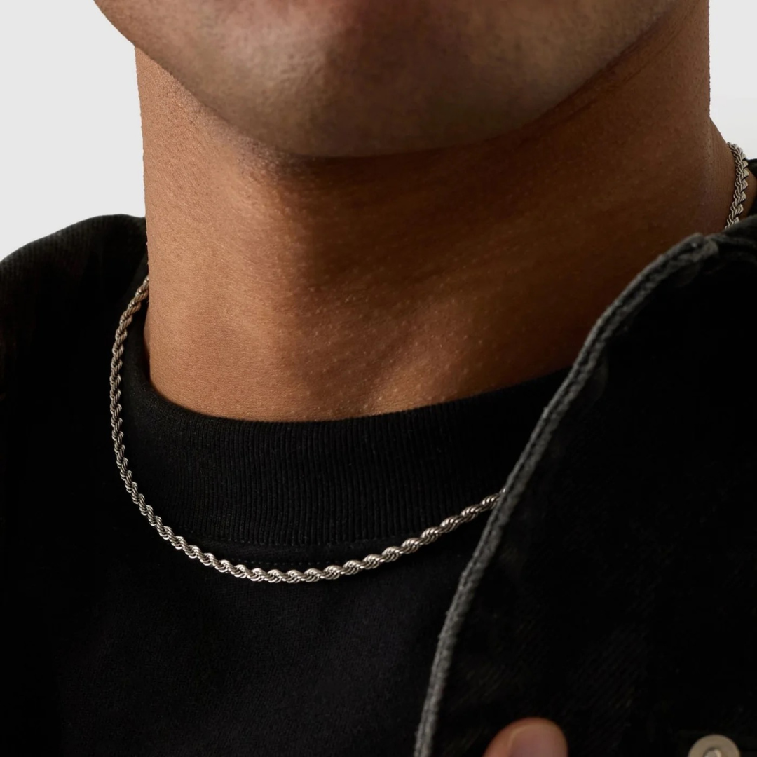 Rope 3mm | Plateado