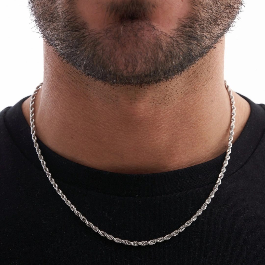Rope 3mm | Plateado