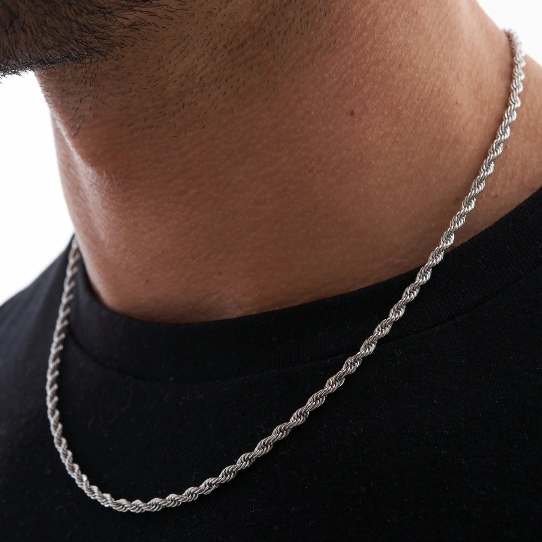 Rope 3mm | Plateado