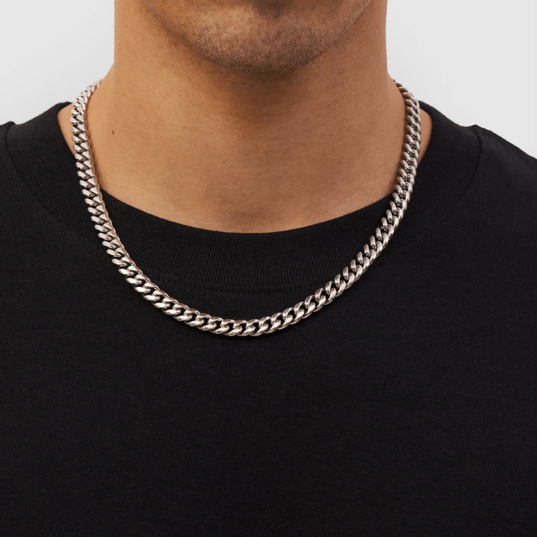 Cubana 8mm | Plateado