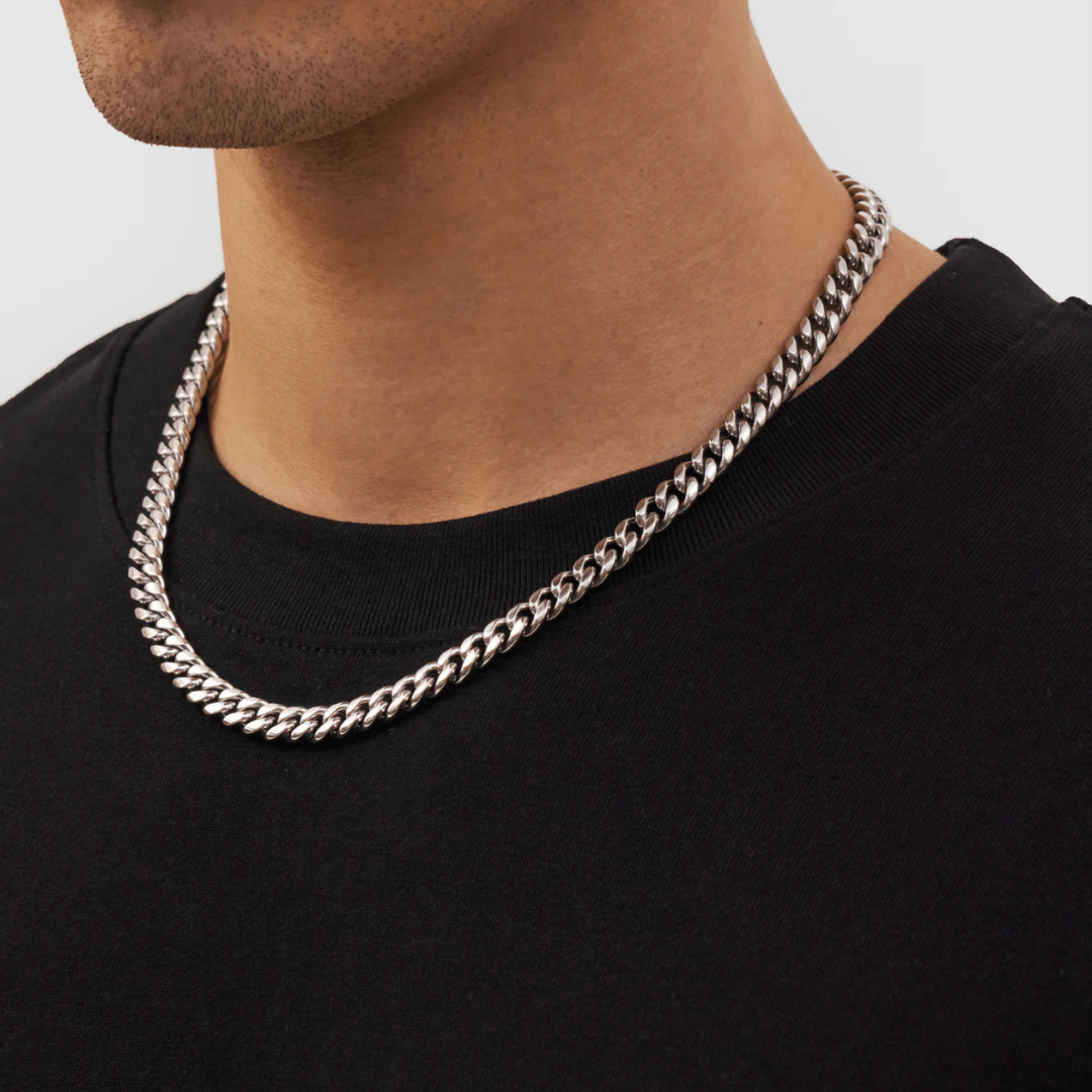Cubana 8mm | Plateado