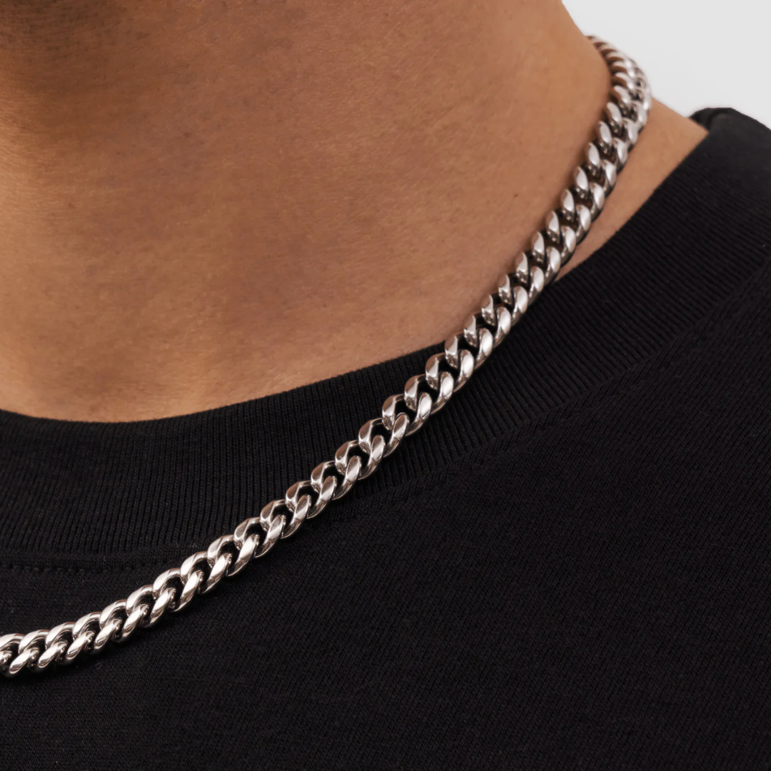 Cubana 8mm | Plateado