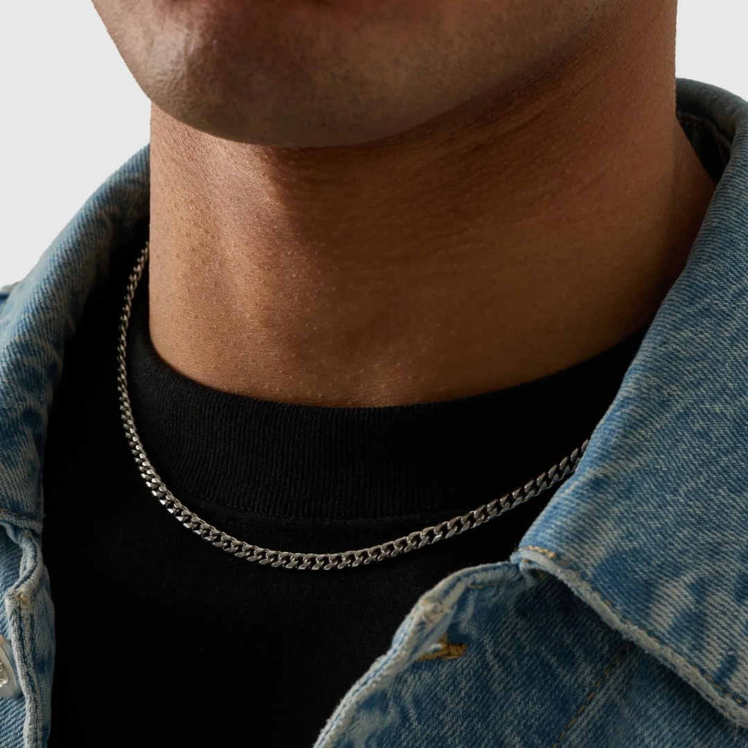 Cubana 4mm | Plateado