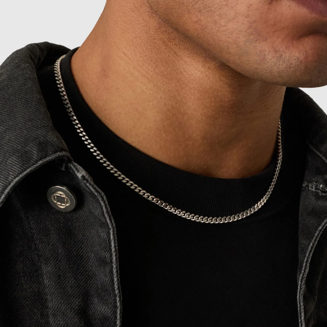 Cubana 4mm | Plateado